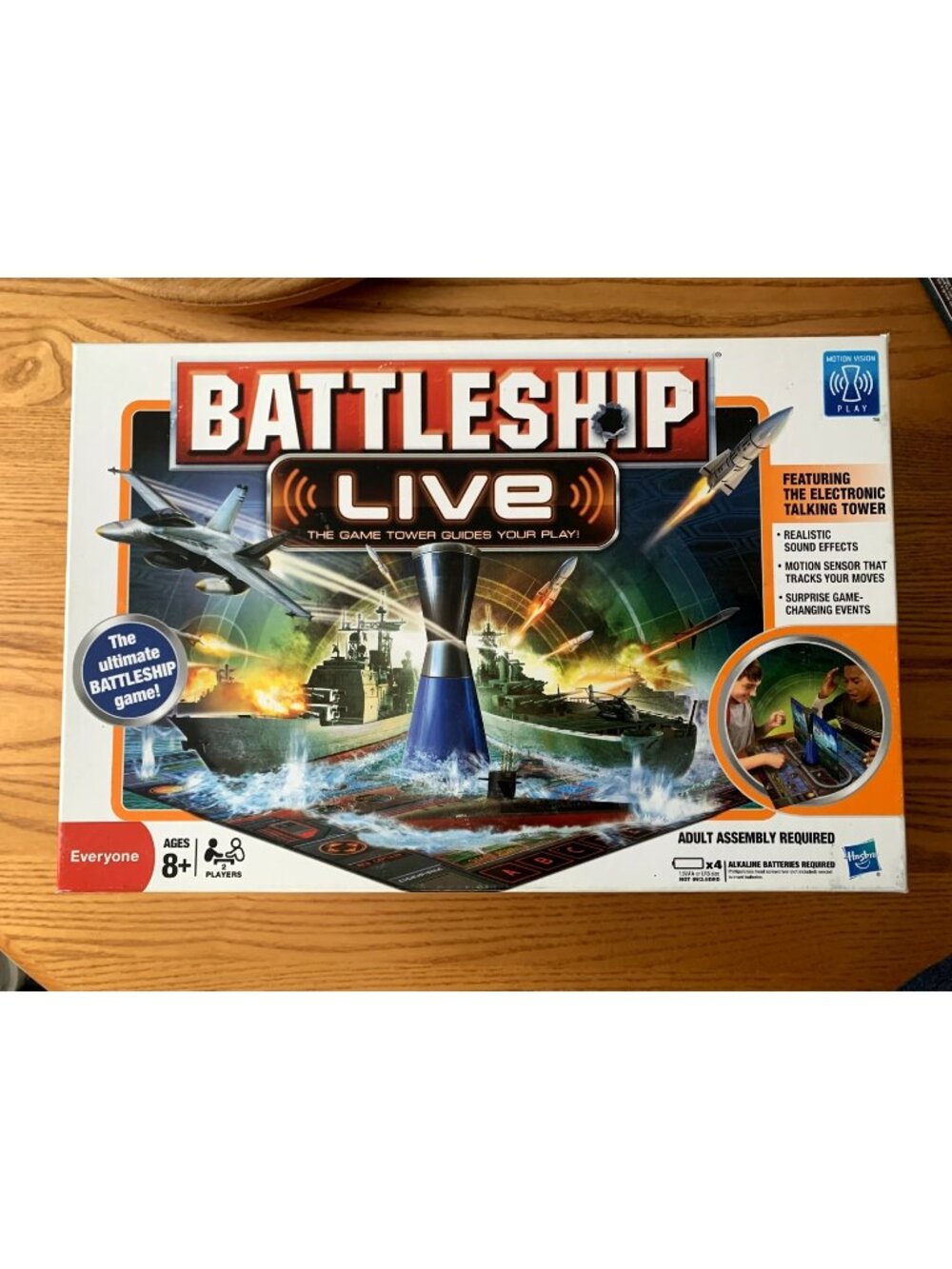 Battleship Live Electronic Talking Tower For Parts or Repair Read Description